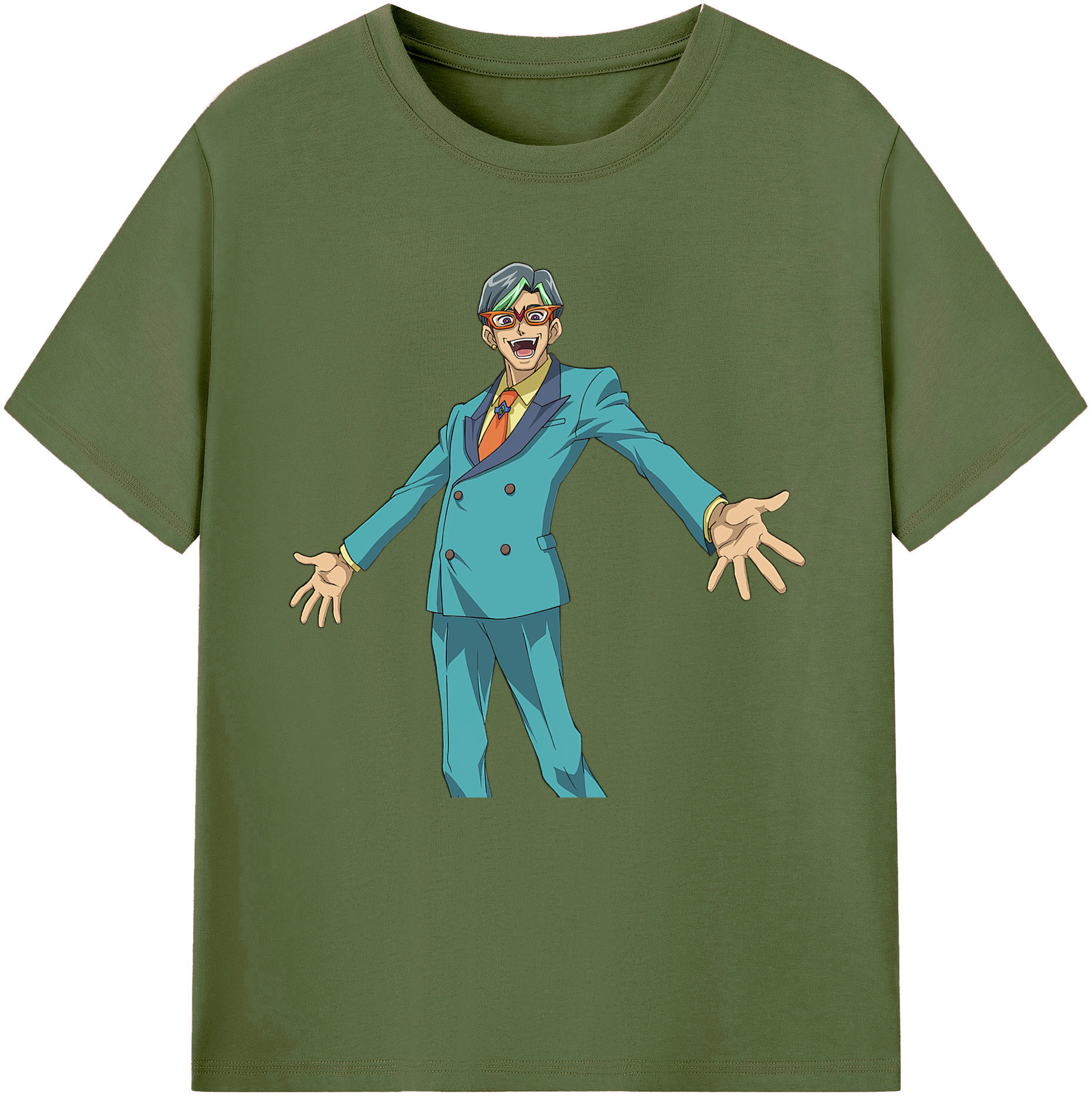 （画像用） 遊☆戯☆王 Yu-Gi-Oh! 綿100％半袖Tシャツ（フロントプリント）